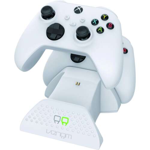 Venom VS2871 Twin Docking Station + 2db Battery White VS2871 91487427