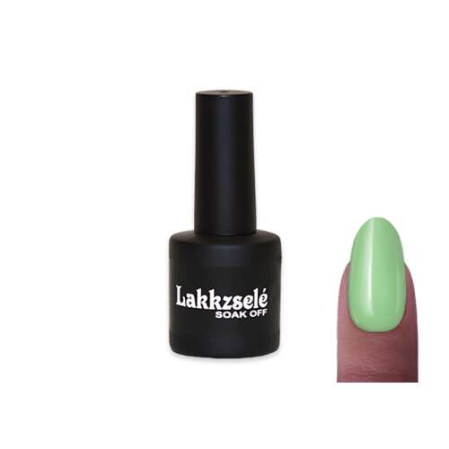 Pasztell zöld géllakk, 6ml, Lakkzelé Soak Off, körmökhöz - Gél lakk