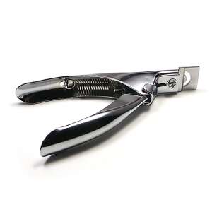 Ezüst műköröm tipvágó, #053-S, műköröm tippek vágására - Műkörömépítés