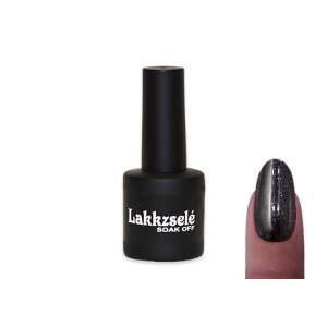 Lakkzelé Soak Off Géllakk #309 Sötét antracitszürke csillogással, 6ml - Körömápolás