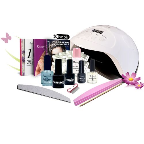 Géllakk induló készlet 90W LED lámpával 131709376