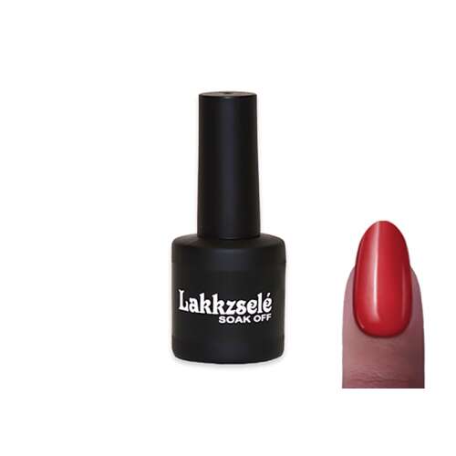 Lakkzelé Soak Off Géllakk 6ml #004 Piros, piros géllakk körmökhöz
