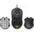 Sandberg FlexCover 6D Gamer Mouse, black, disassembled view with interchangeable top cover