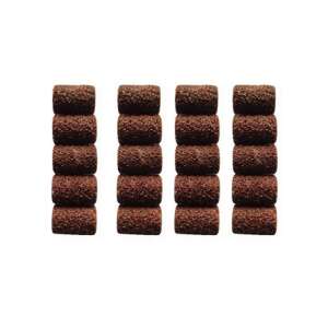 10 pack of #080 grit sanding bands for electric nail grinder - Nail grinder accessory