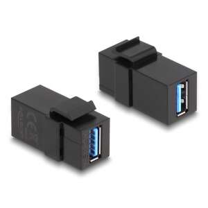 Delock Keystone modul USB 3.0 A aljzattal - USB 3.0 A aljzattal - Keystone modul kiegészítő