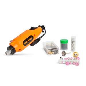 Sada vŕtačky, brúsky, leštičky - 78 častí - 230 V