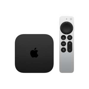 Apple TV 4K 128GB (2022) Streaming-Gerät mit Fernbedienung - Multimedia-Spieler