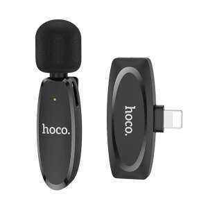 HOCO L15 Bluetooth Lavalier mikrofon zajszűrővel iPhone-hoz - Hoco