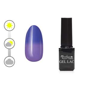 Moonbasa Nails Solar Effect Gél lakk 5ml #435 Orchidea Lila, színváltó gél lakk, napfényben változtatja a színét, UV fény - MoonbasaNails