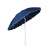 Open Pepita blue beach umbrella 2.4m with UV protection