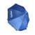 Folded Pepita blue beach umbrella 2.4m with UV protection