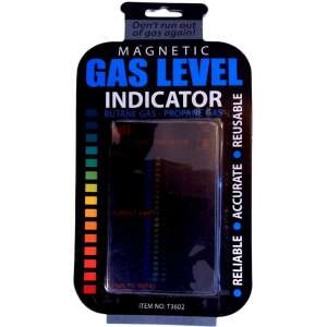 Mágneses gázszintjelző bután és propán gázhoz, újrafelhasználható, megbízható, pontos - Grillezés & Kültéri főzés