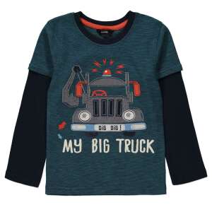 George póló Big Truck 12-18 hó (86 cm) 91526527 Gyerek hosszú ujjú pólók