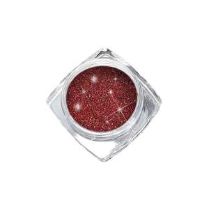 Extra finom csillámpor 3g SF336 vörös csillámpor köröm díszítéshez - Körömdíszítő csillámpor