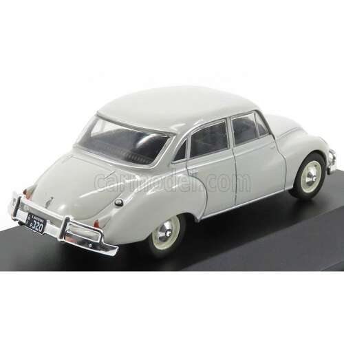Auto Union 1000 S 1960 1:43 méretarányú modell autó, szürke, hátulnézet - Edicola