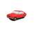 Plüss Skoda 110R plüss autó piros színben
