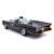 Batman Classic 1966 Batmobile 1:24 méretarányú fém modell autó hátulnézet