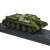 Részletes Tank SU-122 1:43 méretarányú modell