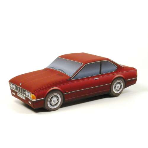 Plüss BMW M6 E24 1986 barna, elülső nézet 