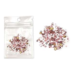 MIX rhinestones #304, assorted shapes, colors and sizes, for nail art and home decor - Nail design