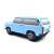 Plüss Trabant 1.1 Kombi plüssjáték, hátulnézet, kék