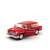 Kinsmart 1:32 méretarányú fém modell autó, Chevy Nomad 1955, piros, nyitott ajtóval