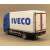 Plüss Iveco Eurocargo 2020 teherautó játék, fehér, hátulnézet