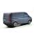Kék Volkswagen Transporter T6 plüss autó hátulnézet