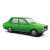 Zöld Dacia 1300 plüss autó, oldalnézet