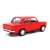 Lada 2101 játékautó, piros, hátulnézet, 1:36 méretarányban