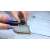 Moonbasa Nails 3 lépéses gél lakk UV/LED Fekete gél lakk 4ml #002 felvitele a körömre