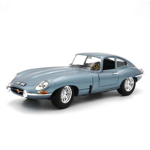 Jaguar E-Type Coupe 1:18 méretarányú modell autó, kék