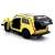 Lada Niva játék autó, sárga, 1:36 méretarány, hátsó nézet