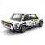 IXO 1:18 méretarányú modell a Lada 2105 VFTS "Brundza" rali autóról, hátulnézet