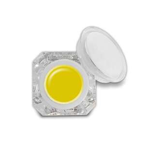 Fixálásmentes színes zselé 5g F35 Sárga sárga körömzselé - Műköröm zselé