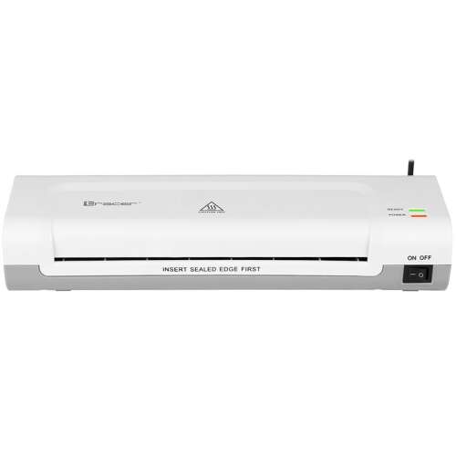 Laminator Tracer TRL-5 A4, alb, vedere din față