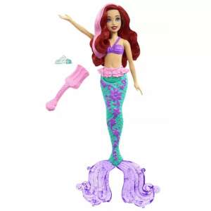 Mattel Disney hercegnők: Ariel baba színváltós hajjal és uszonnyal 91545782 