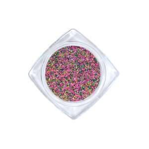 Rainbow glitter powder for nail art, #702 - Nail design