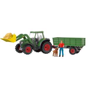 Schleich Farm World Traktor pótkocsival - Zöld 91547269 