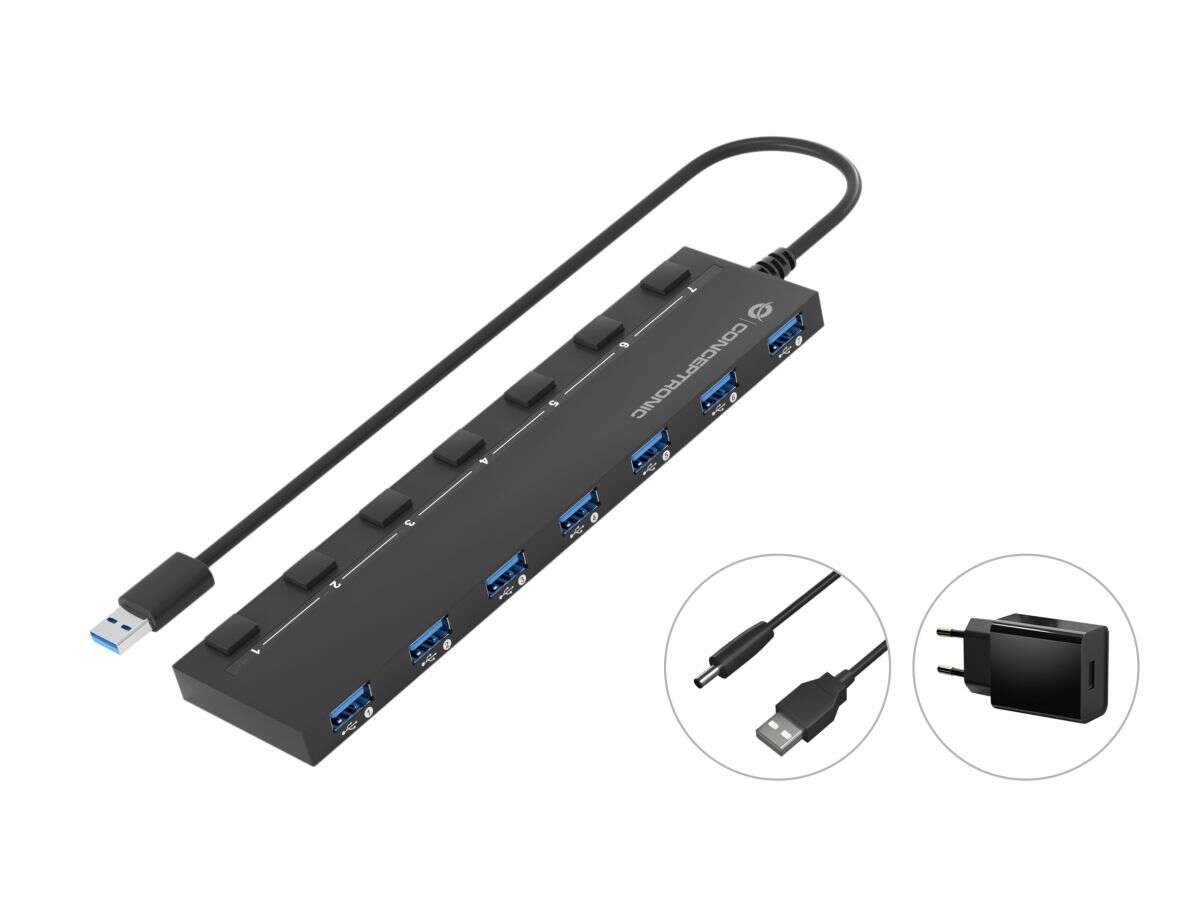Conceptronic USB Hub (7 portos)