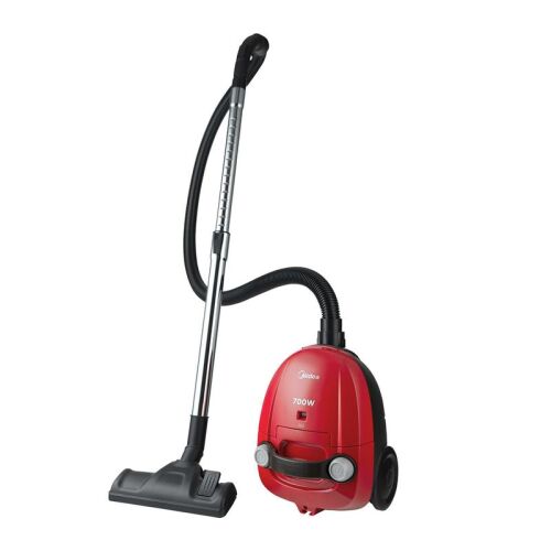 Midea 11S MB01PLRE Red Bag Vacuum Cleaner