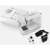Clatronic NM 3795 Sewing Machine, white, with accessories