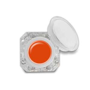 Fixálásmentes színes zselé 5g F04 Klasszikus narancs, orange nail gel, no-wipe gel polish, nail art - Nail design