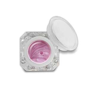 Fixálásmentes színes zselé 5g F07 Gyöngyház rózsaszín, gyöngyház rózsaszín zselé, fixálásmentes zselé, köröm díszítés - Műköröm zselé