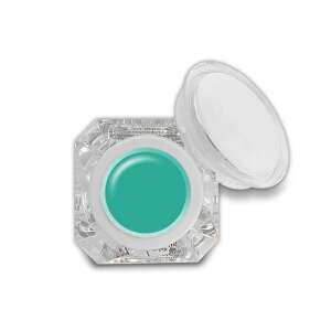 Fixálásmentes színes zselé 5g F08 Világos zöld light green nail gel - Nail design