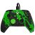 PDP Rematch Glow Jolt Green Vezetékes Kontroller Xbox Series X|S, Xbox One és PC-hez - Teljes elölnézet