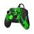 PDP Rematch Glow Jolt Green Kabelgebundener Controller für Xbox Series X|S, Xbox One und PC - Abgewinkelte Frontansicht Nahaufnahme