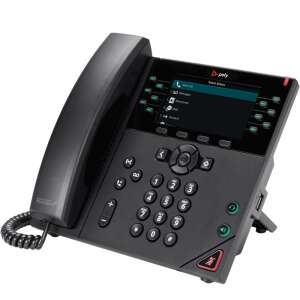 HP Poly VVX 450 Business VoIP Telefon - Fekete 91550834 - VoIP berendezés