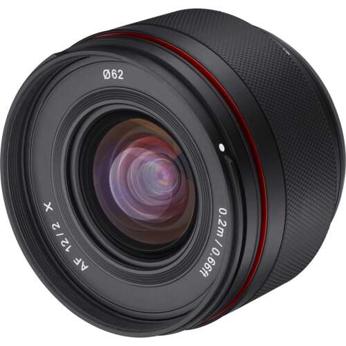 Samyang AF 12mm f/2.0 objektív Fuji X fényképezőgépekhez, széles látószögű objektív asztrofotózáshoz és tájfotózáshoz
