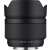 Samyang AF 12mm f/2.0 objektív Fuji X fényképezőgépekhez, elülső nézet